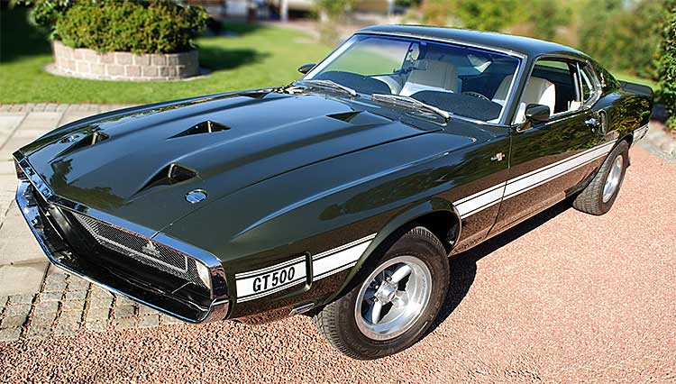 1969 shelby gt500 car